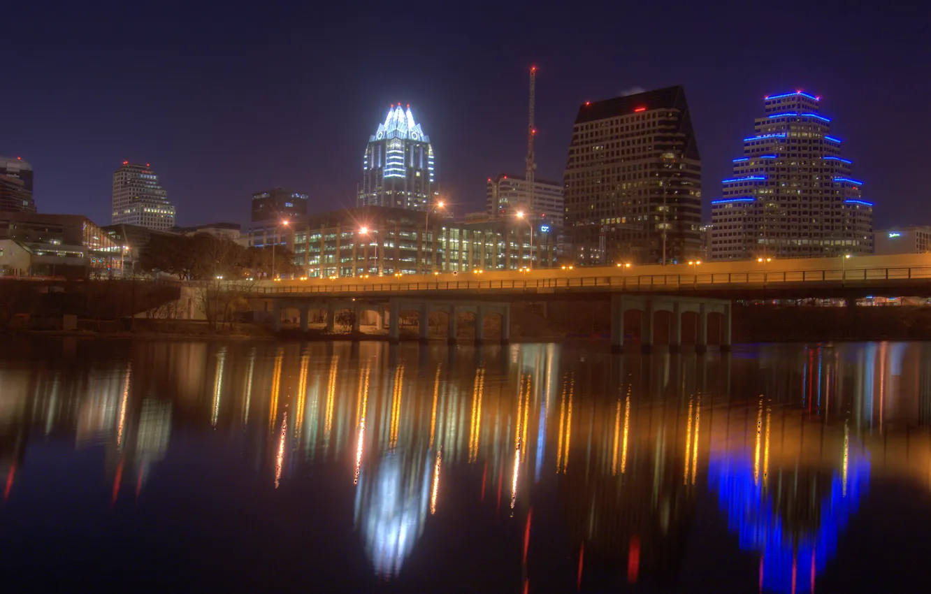 Photo wallpaper city, the city, USA, Austin, Texas