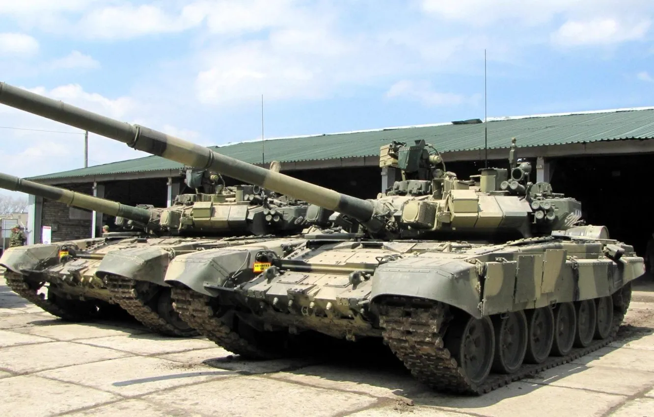 Photo wallpaper tank, T-90, Main battle tank Russia