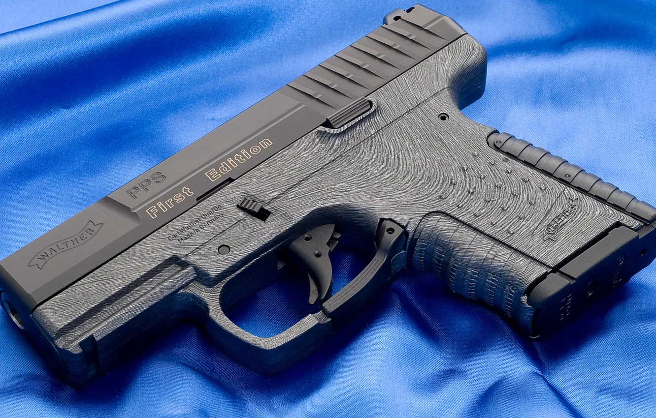 Photo wallpaper gun, weapons, Walther, PPS, First Edition