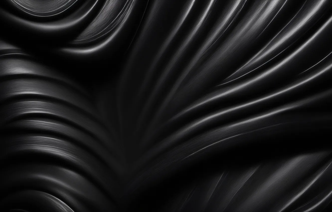 Photo wallpaper wave, background, Wallpaper, black, waves, wallpaper, black background, black