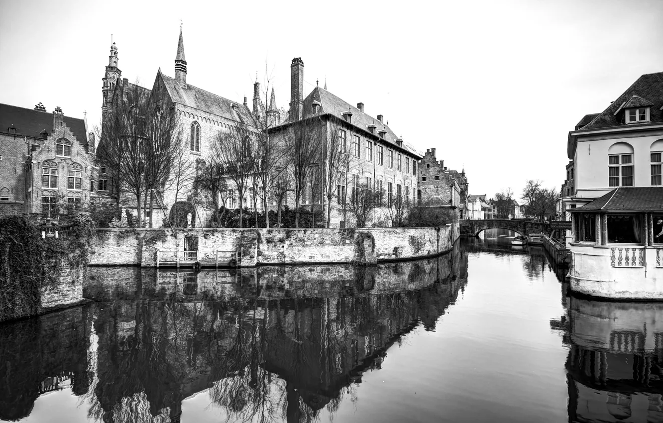 Photo wallpaper water, city, the city, reflection, river, photographer, photography, Lies Thru a Lens