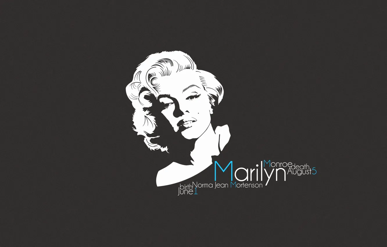 Photo wallpaper nomane world, Biography, Marilyn Monroe, Marilyn Monroe