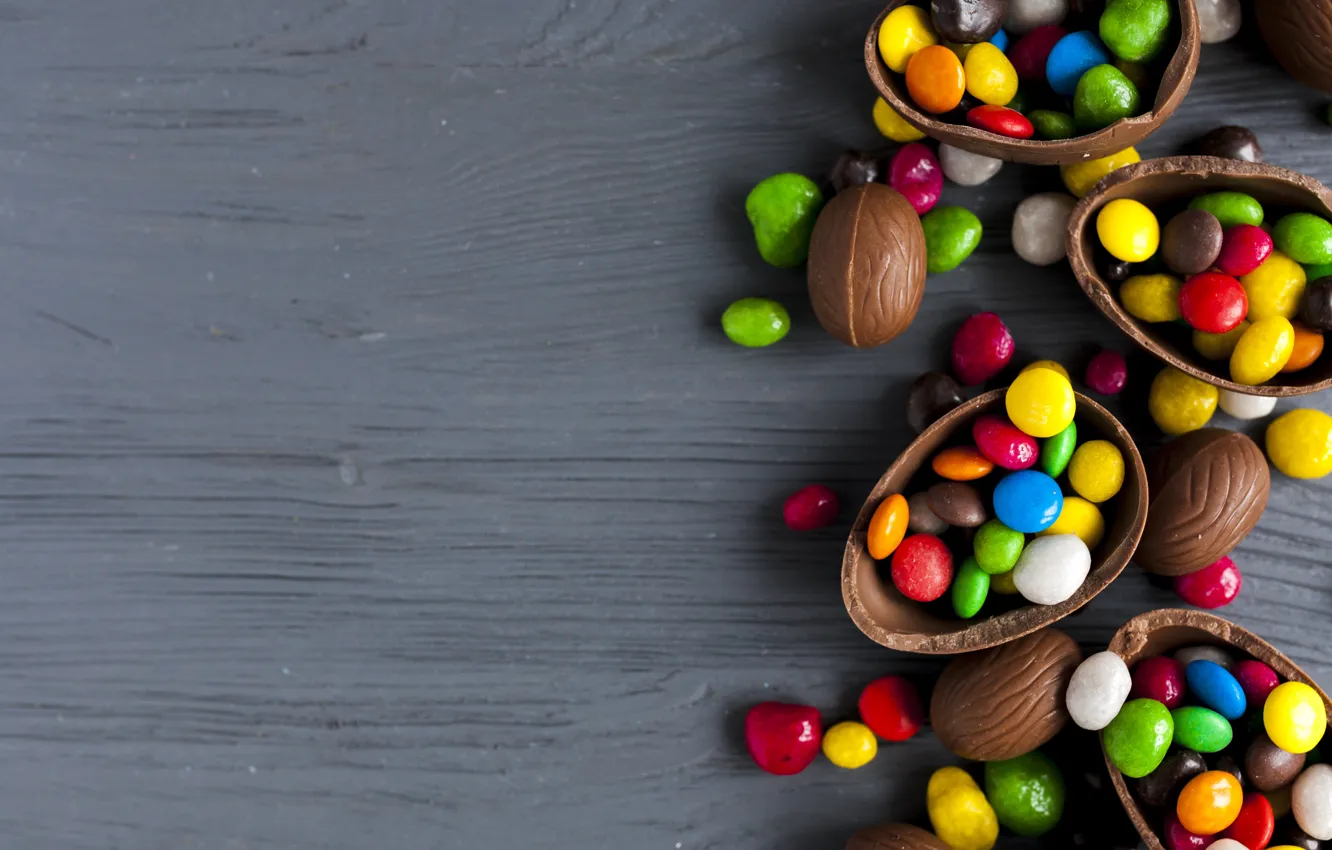 Photo wallpaper chocolate, candy, Easter, sweets, easter, chocalate