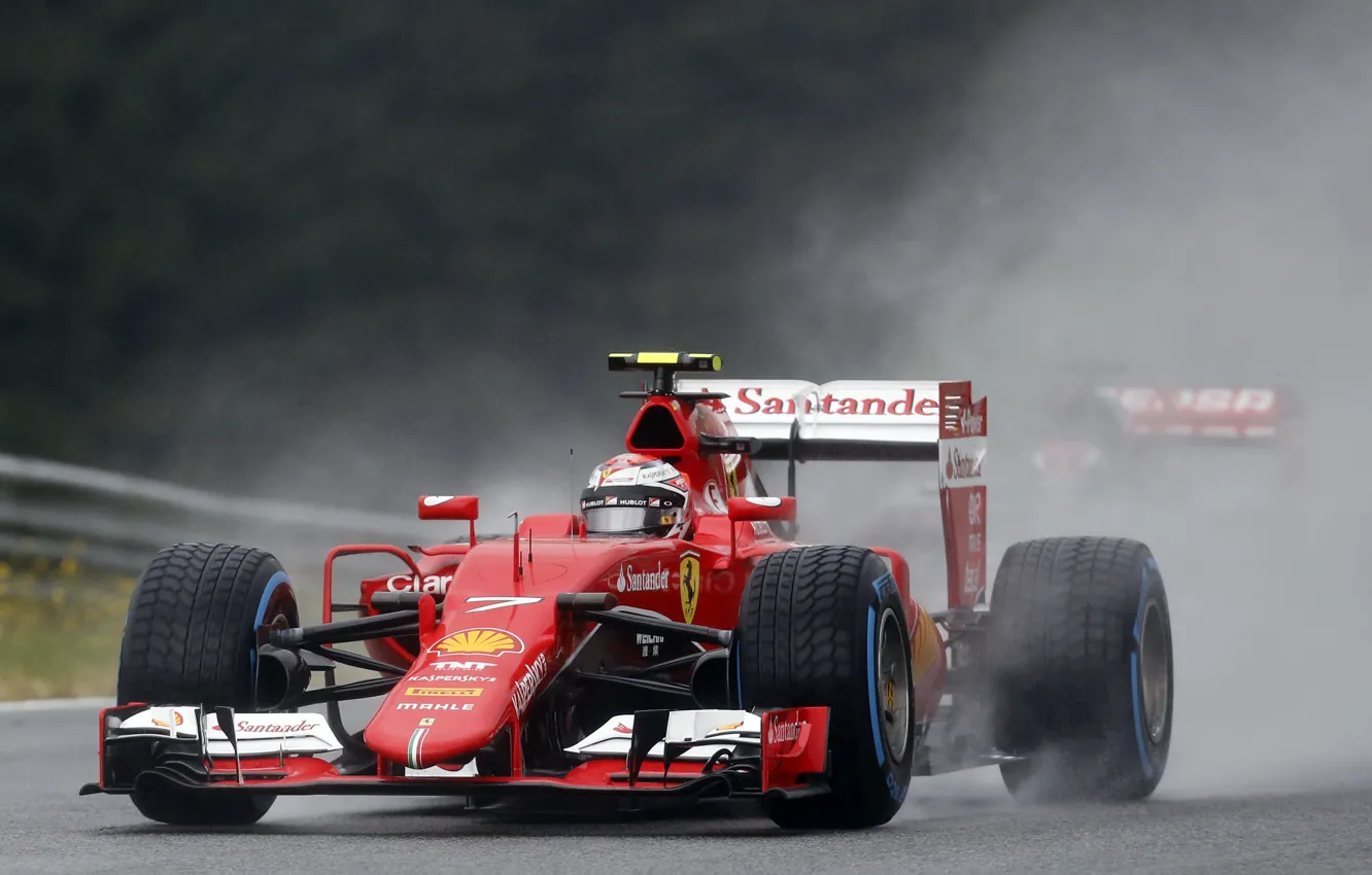 Photo wallpaper Ferrari, kimi raikkonen also, SF15-T