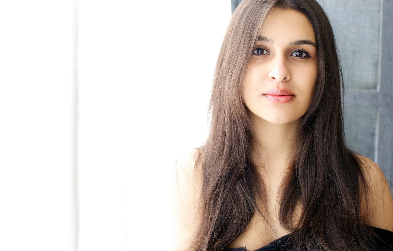 Photo wallpaper girl, background, portrait