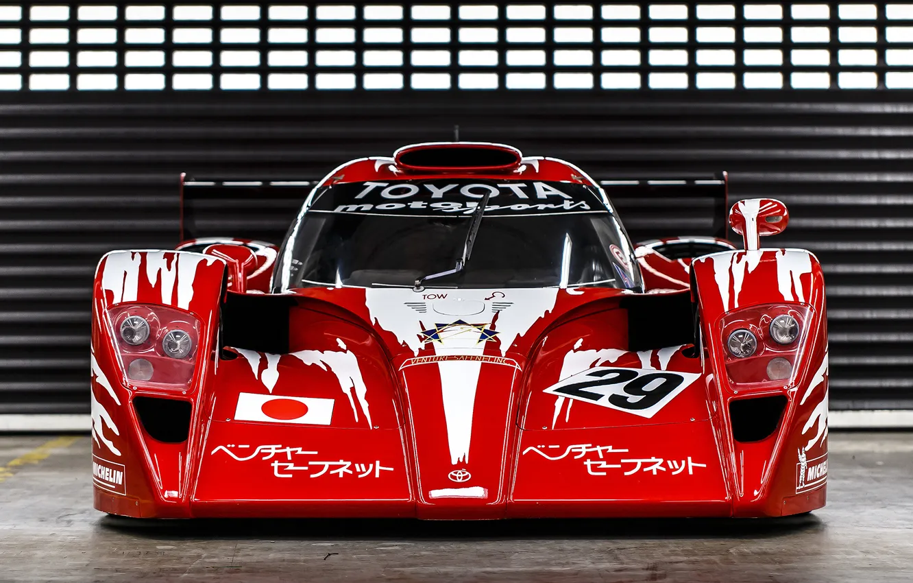 Photo wallpaper machine, Toyota, the front, 1998, GT One, Race Version