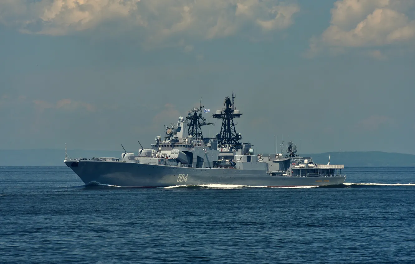 Photo wallpaper ship, large, anti-submarine, Admiral Tributs