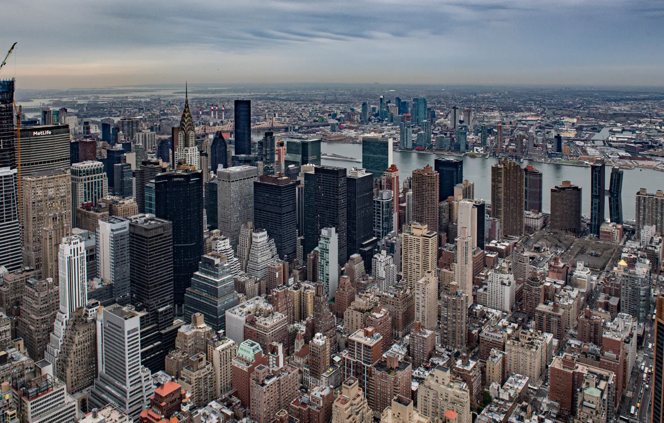 Photo wallpaper building, skyscrapers, USA, New York