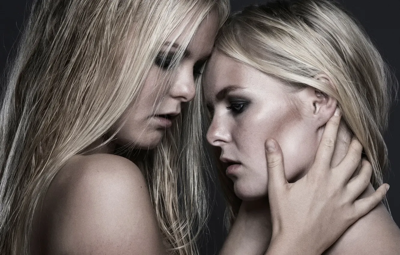 Photo wallpaper background, portrait, Emma, Tara, The Twins