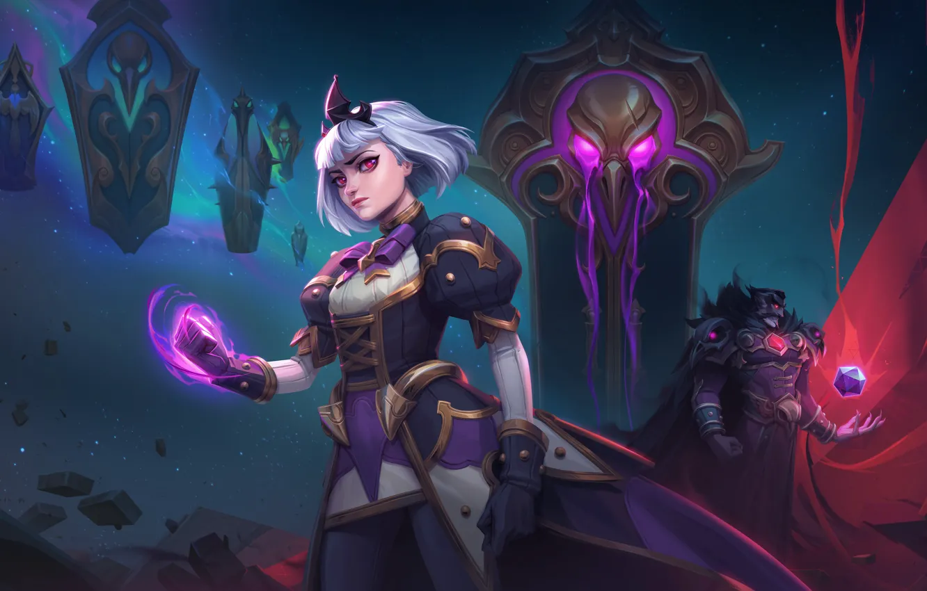 Photo wallpaper blizzard, Heroes of the Storm, game art, orphea