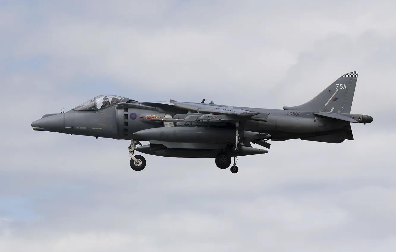 Photo wallpaper pilot, attack, the rise, Harrier II, AV-8B, "Harrier" II