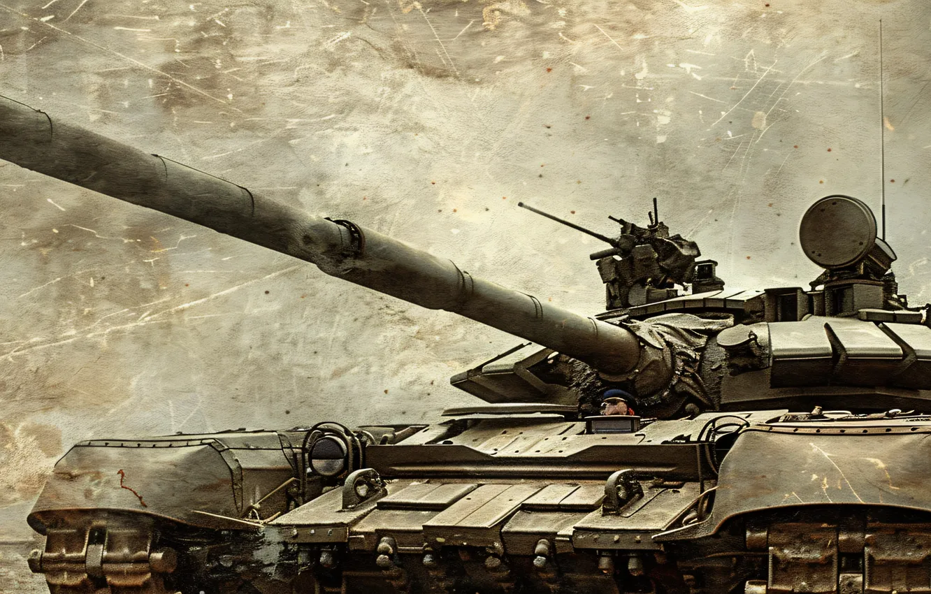 Photo wallpaper tower, tank, trunk, closeup, digital art, AI art, The Art of Artificial Intelligence, neural network