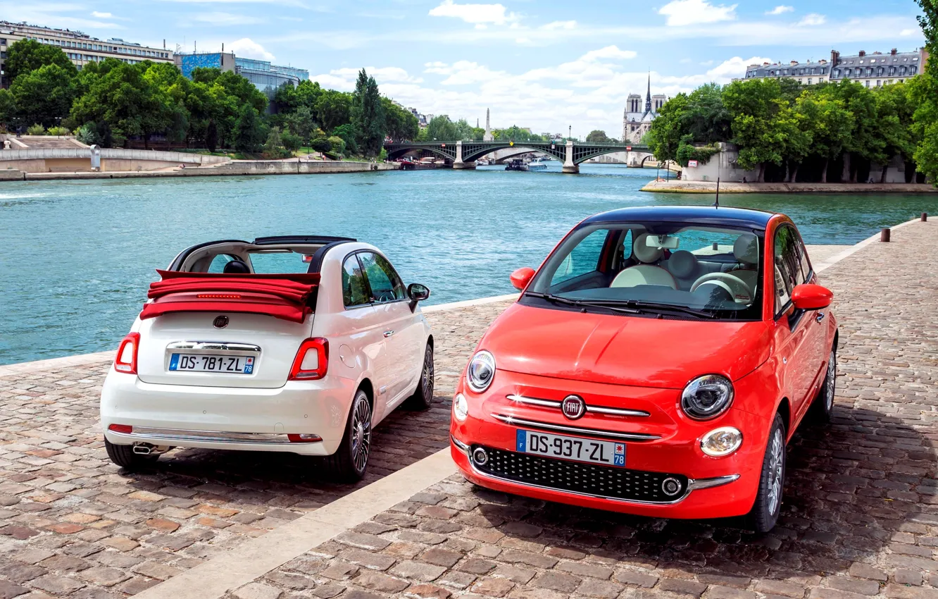 Photo wallpaper Fiat, Fiat, 2015, 500C