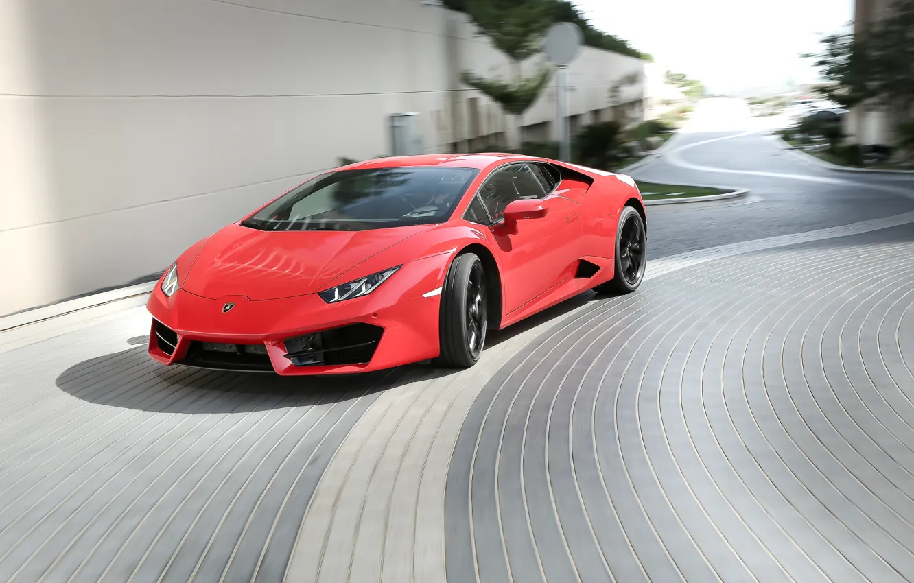 Photo wallpaper Lamborghini, Lamborghini, Huracan, hurakan, LP 580-2