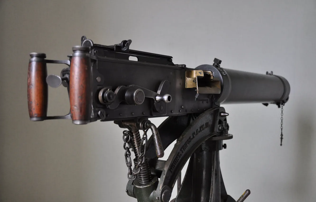 Photo wallpaper weapons, background, handle, machine gun, easel, Vickers, "Vikkers"