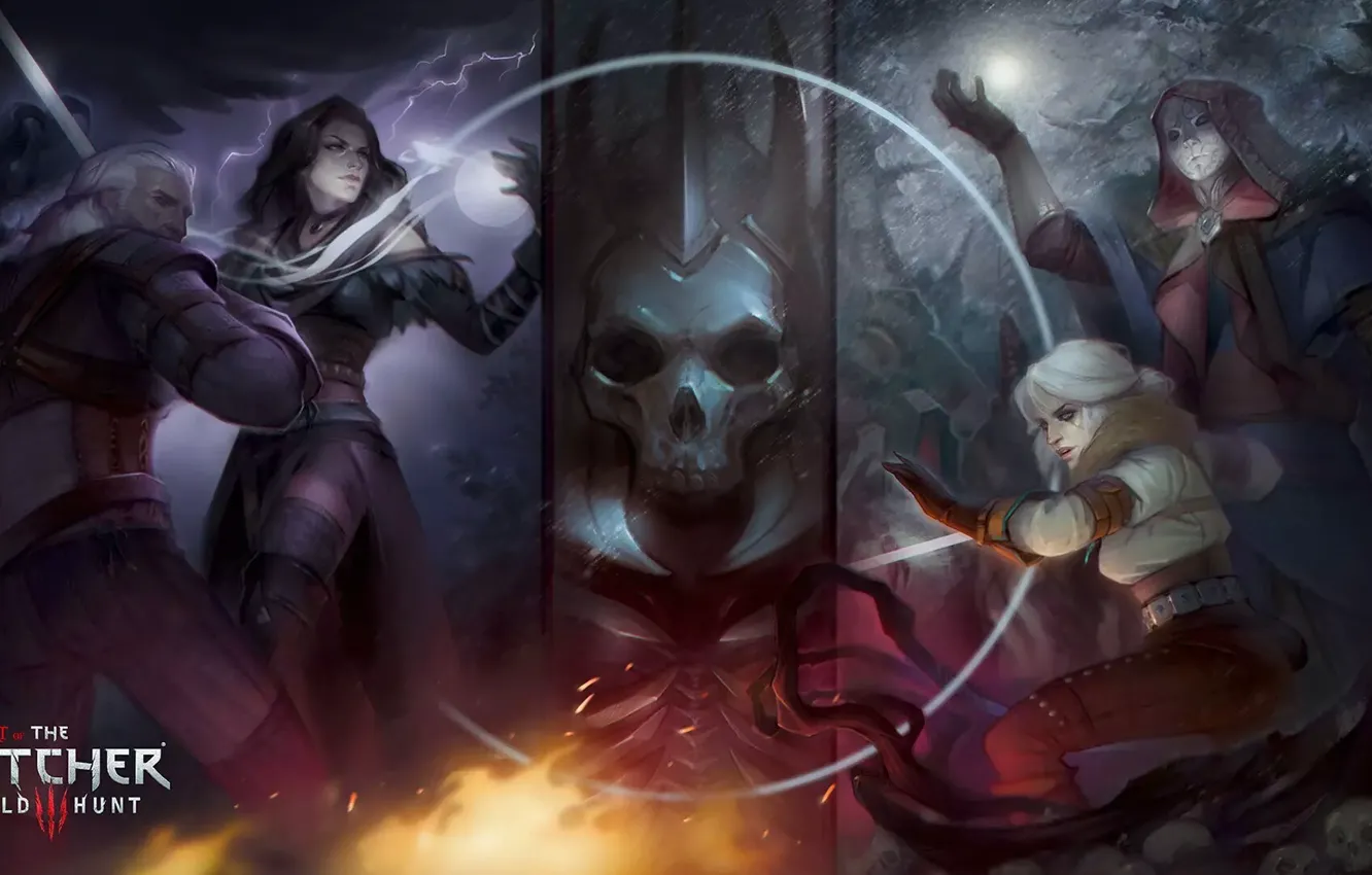 Photo wallpaper art, The Witcher, Geralt, Witcher, CRIS, , Jennifer, Alteya