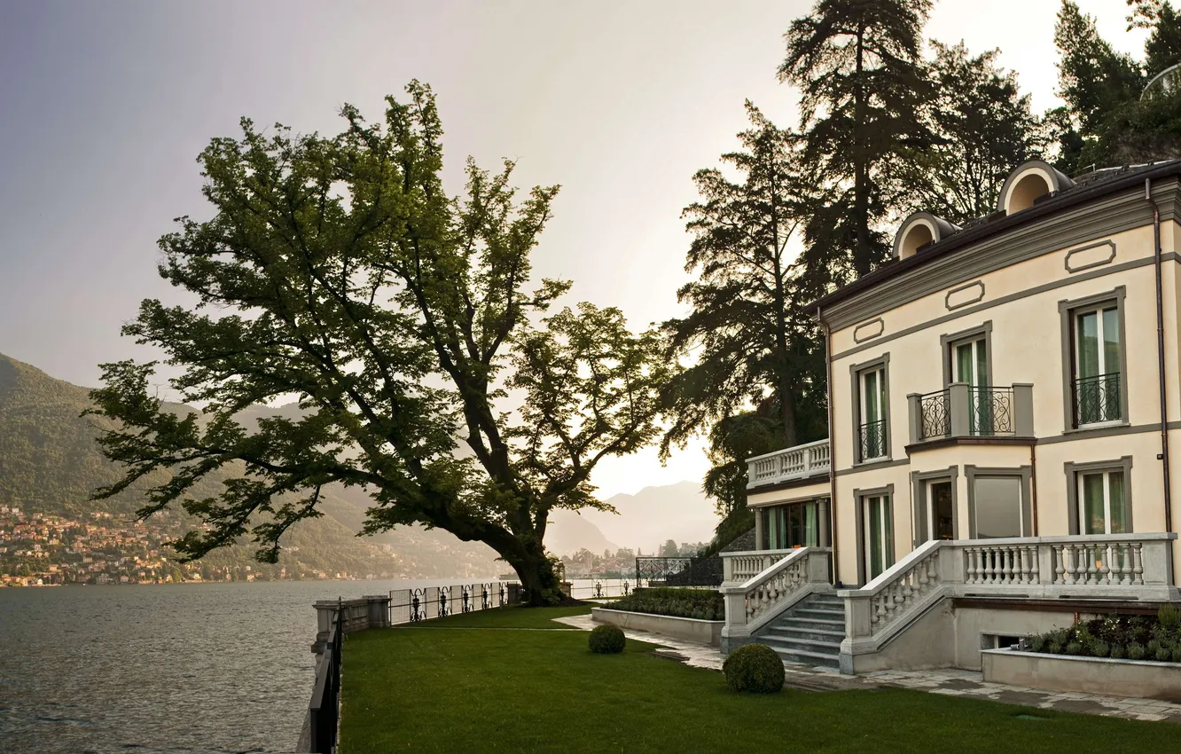 Photo wallpaper design, style, Villa, home, Italy, architecture, exterior, exterior