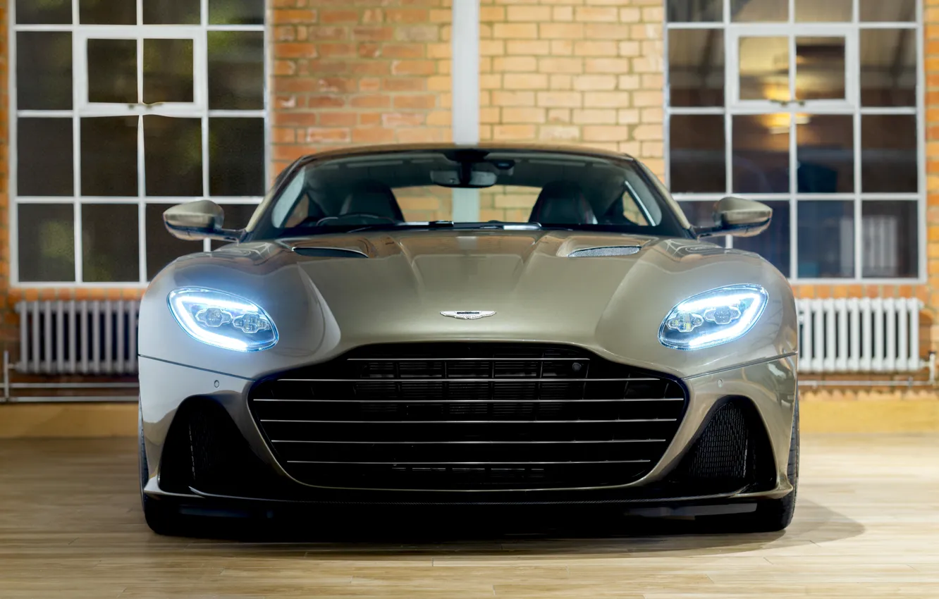 Photo wallpaper Aston Martin, DBS, Superleggera, front view, 2019, OHMSS, OHMSS Edition