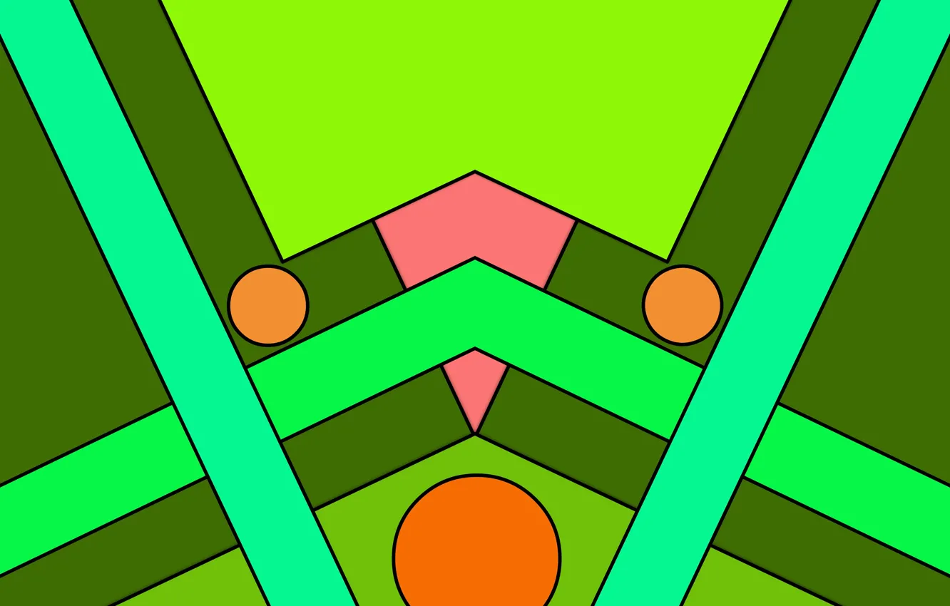 Photo wallpaper abstraction, Wallpaper, colored, figure