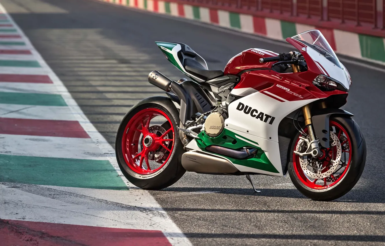 Photo wallpaper motorcycle, bike, Ducati, 2018, Panigale, Final Edition, 1299, Panigale R