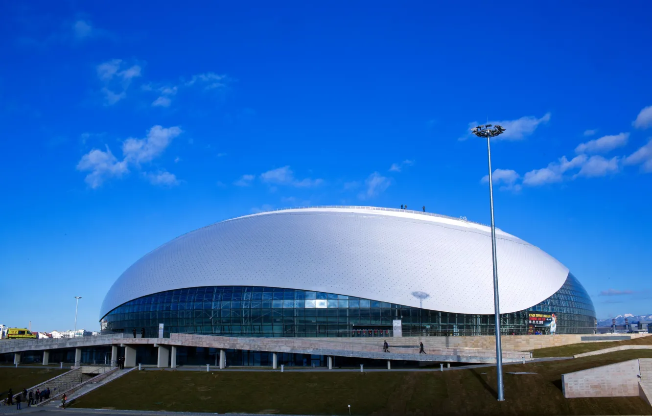 Photo wallpaper large, Sochi, Ice Palace, Olympic Park