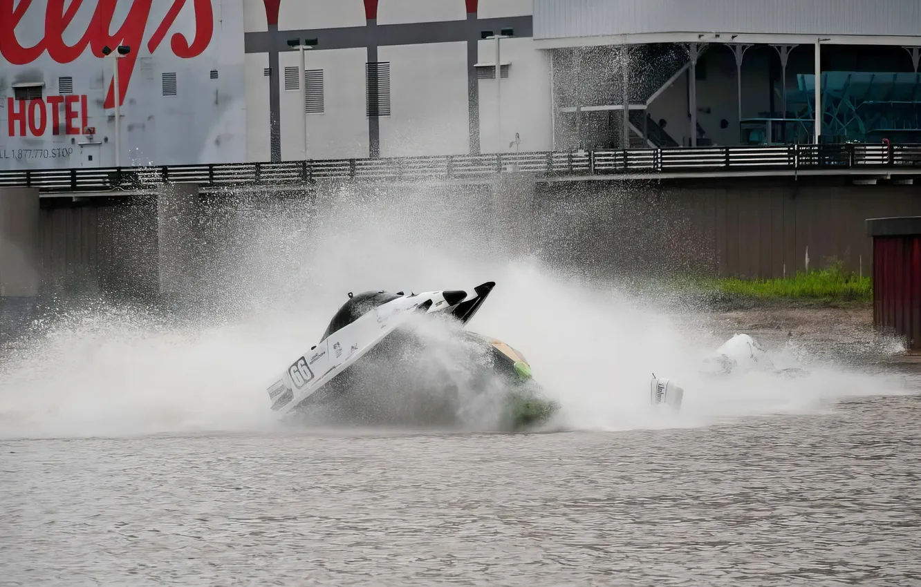 Photo wallpaper race, boat, speed