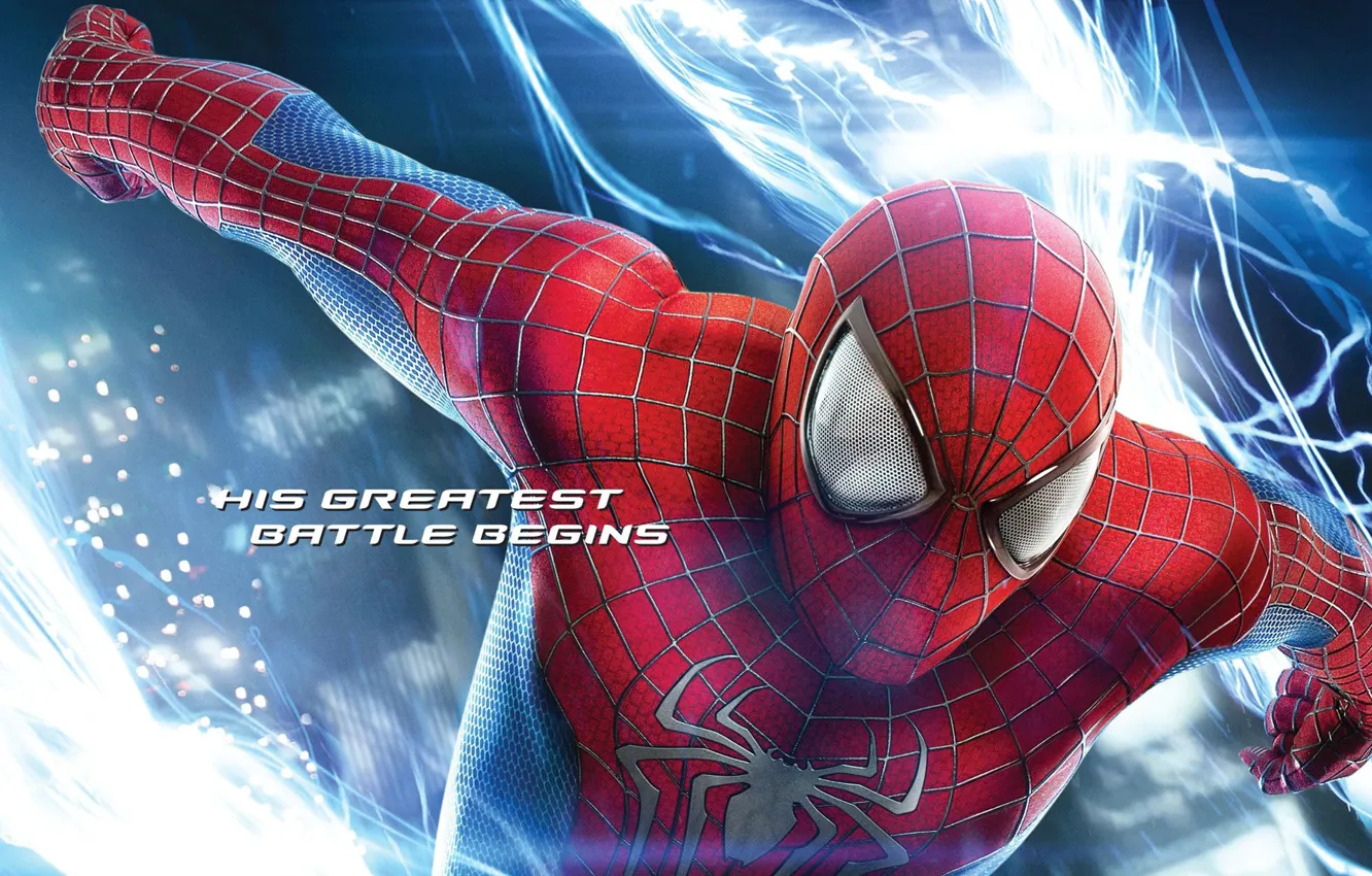 Photo wallpaper Andrew Garfield, Andrew Garfield, Movie, The Amazing Spider Man 2, New Spider Man High Voltage