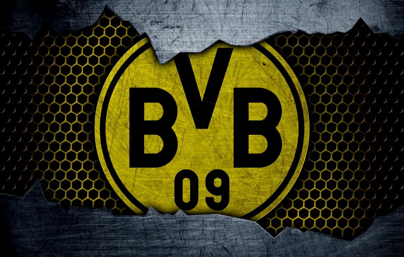 Photo wallpaper wallpaper, sport, logo, football, Borussia Dortmund