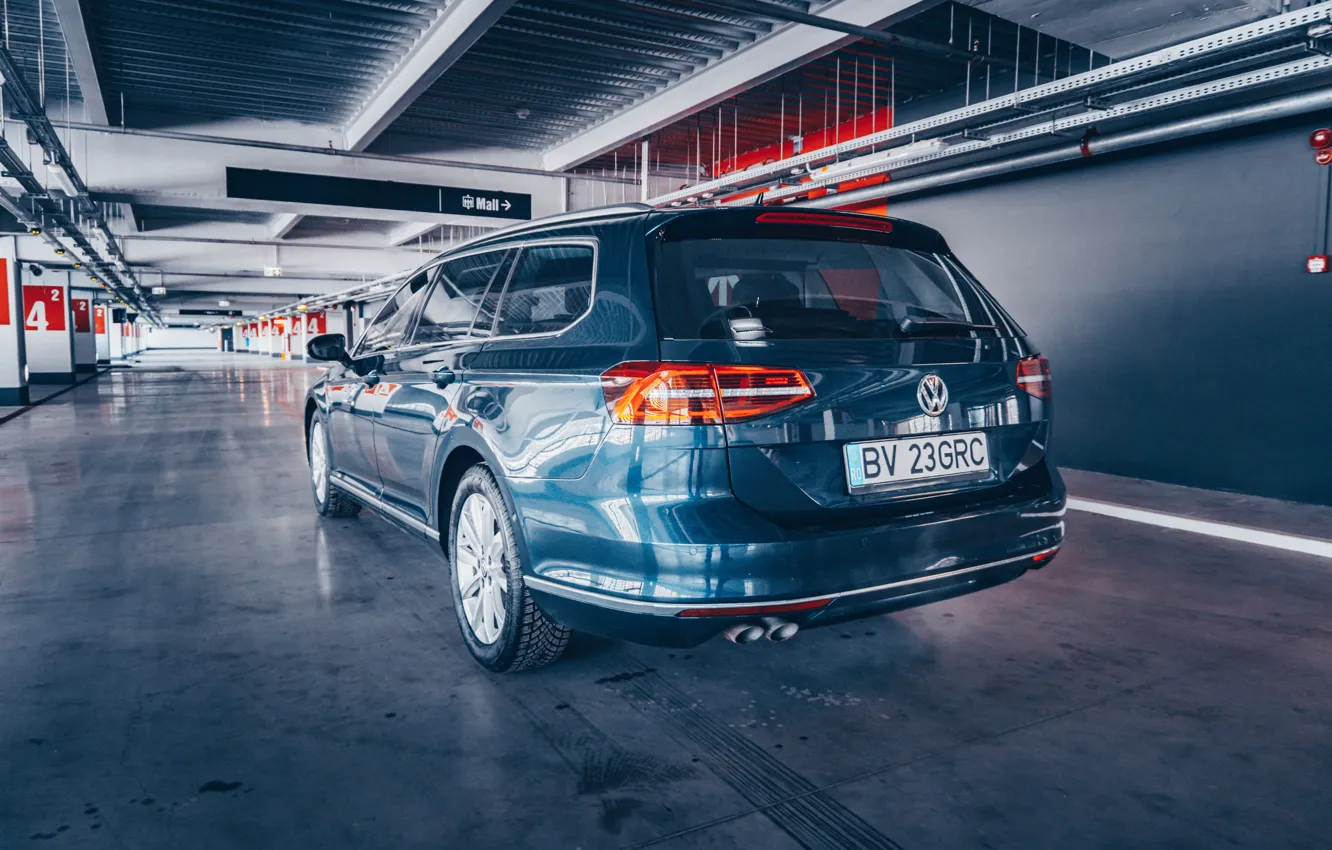 Photo wallpaper car, Volkswagen, Passat, Variant, Cosmin Grosu, Passat Variant, B8