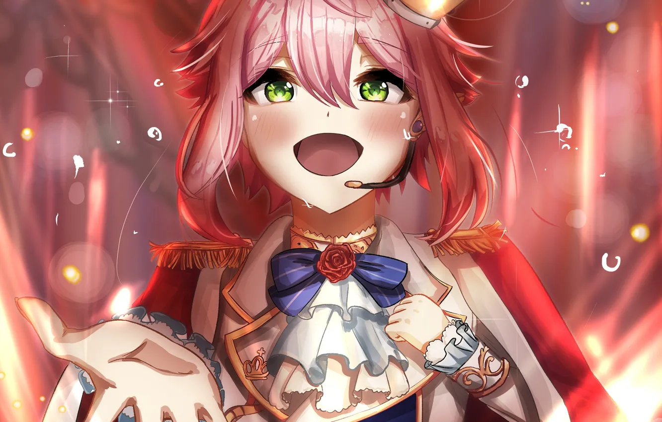 Photo wallpaper look, smile, singer, Ensemble Stars!