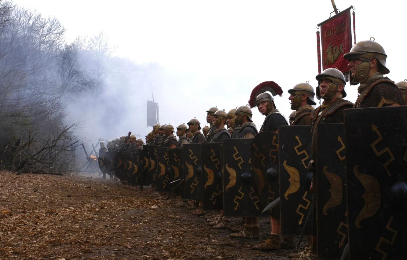 Photo wallpaper army, Rome, HBO, Centurion Lucius Vorenus, legionaries, legio, legionary, TV series