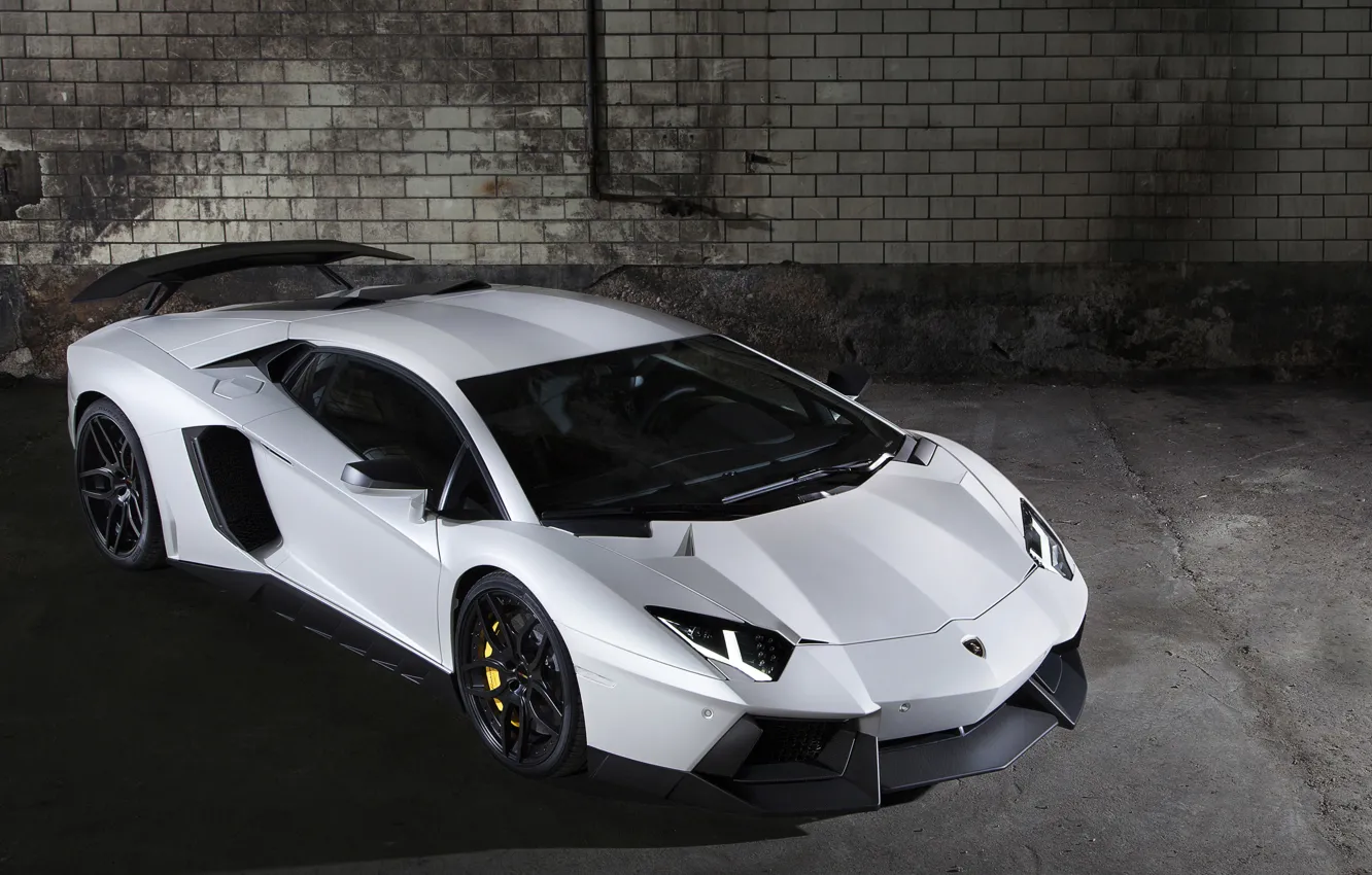 Photo wallpaper machine, tuning, Lamborghini, the front, LP700-4, Aventador, Novitec, Torado