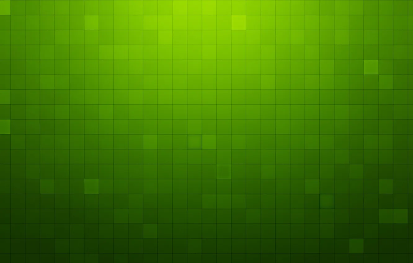 Photo wallpaper wall, texture, color, squares, figures, Green Square