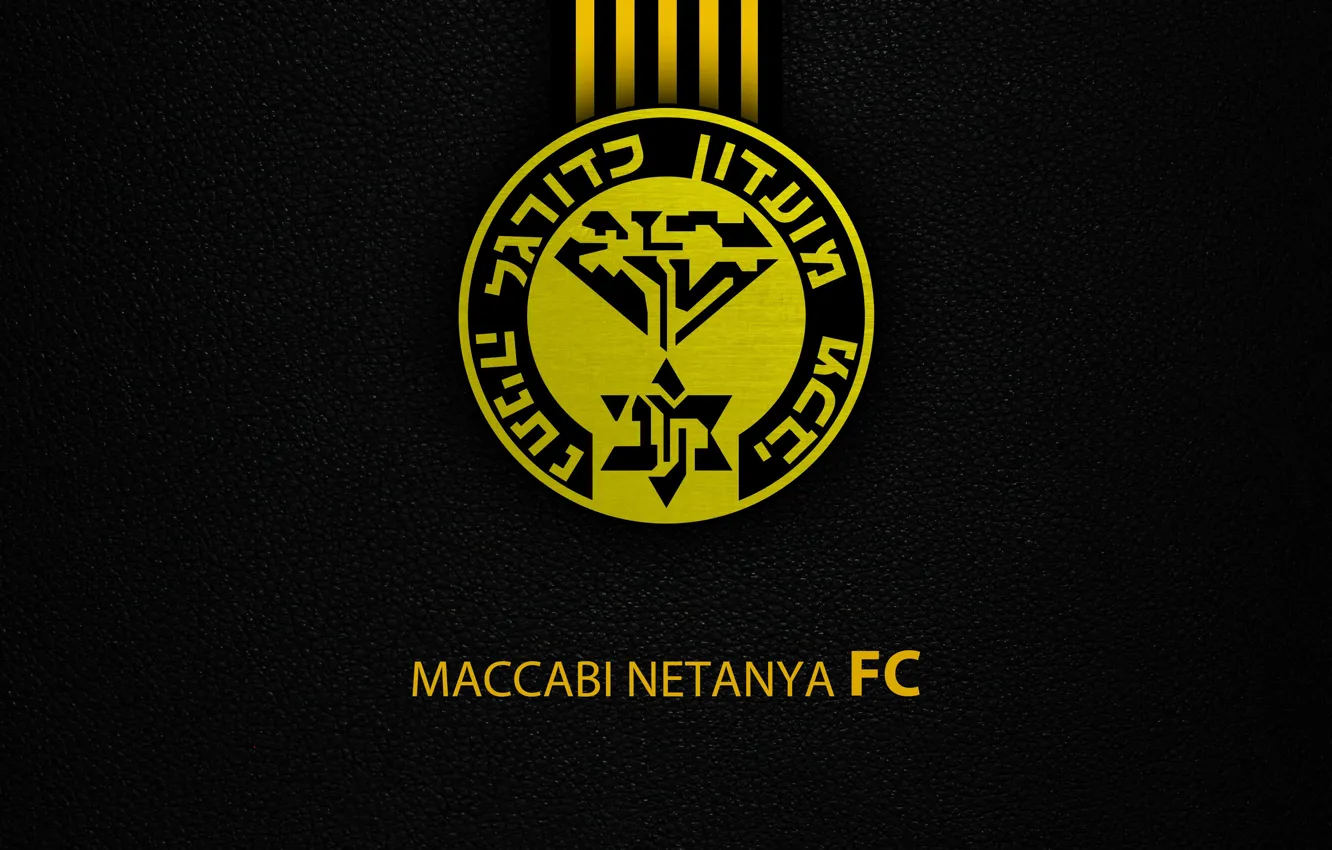Photo wallpaper wallpaper, sport, logo, football, Maccabi Netanya