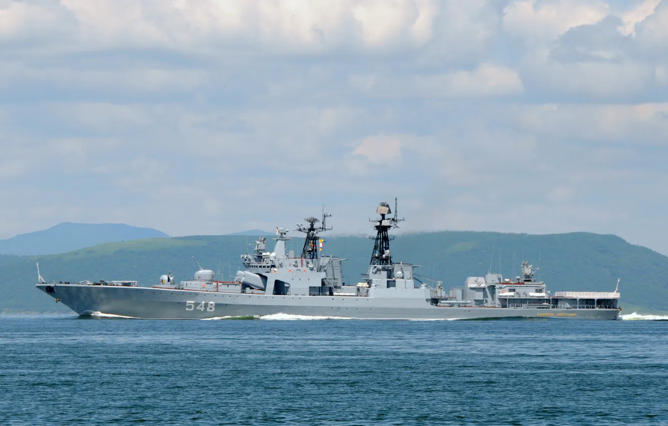 Photo wallpaper BOD, Admiral Panteleyev, project 1155