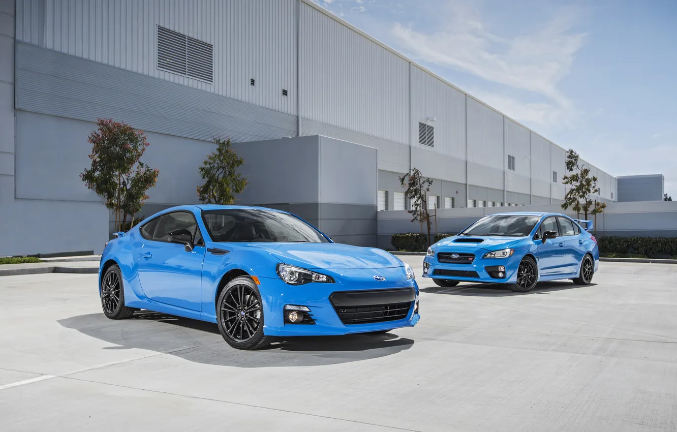 Photo wallpaper Subaru, Subaru, BRZ, 2015, .HyperBlue