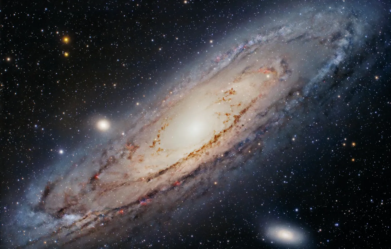 Photo wallpaper The Andromeda Galaxy, Andromeda Galaxy, M31