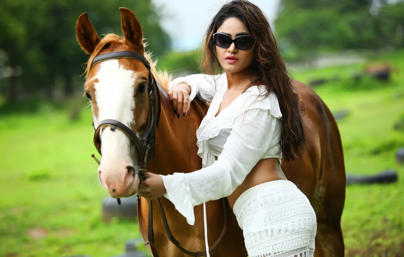 Photo wallpaper girl, hot, sexy, eyes, smile, beautiful, figure, model