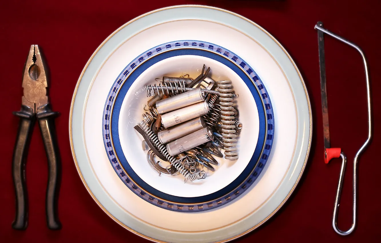 Photo wallpaper food, plate, tool