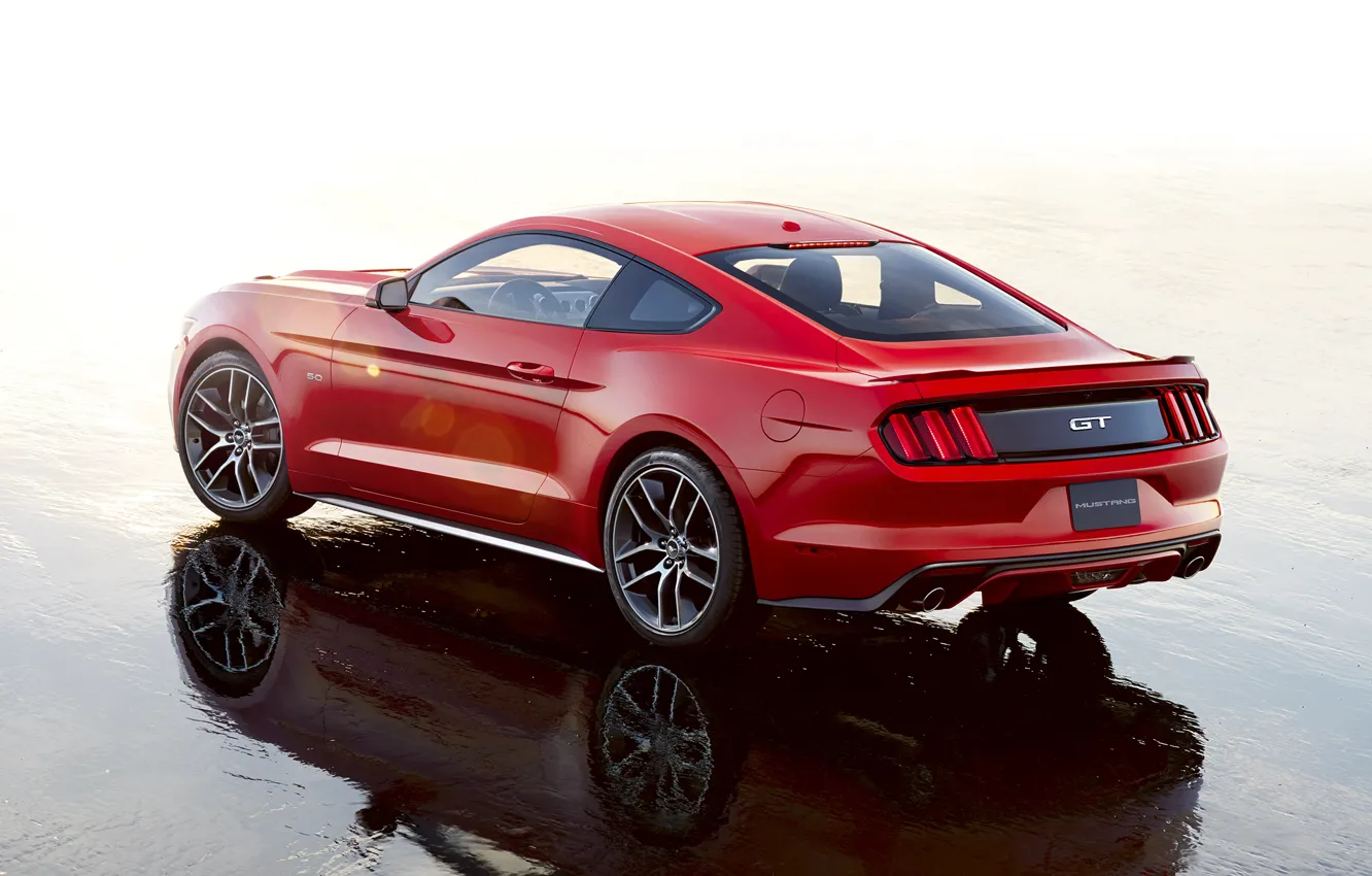 Photo wallpaper Mustang, Ford, 2015