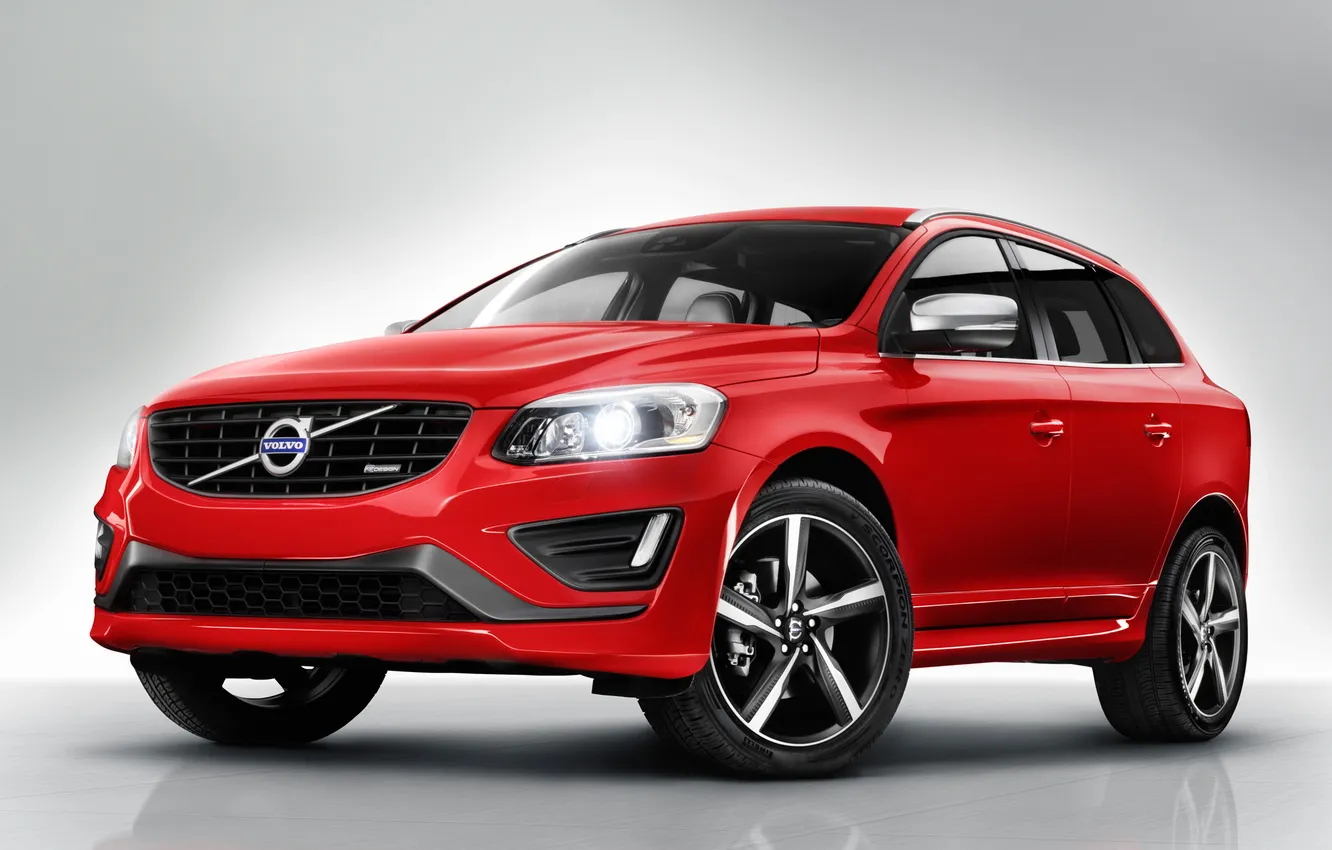 Photo wallpaper machine, Volvo, the front, Volvo, R-design, XC60