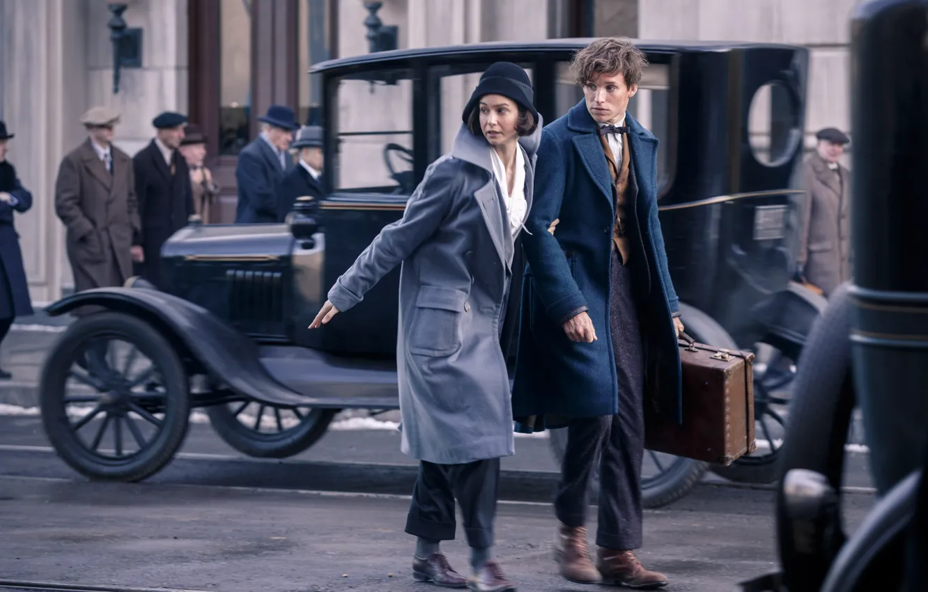 Photo wallpaper car, girl, fantasy, black, road, woman, beautiful, and