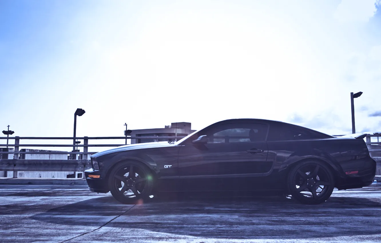 Photo wallpaper Mustang, Mustang