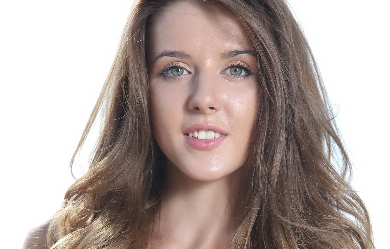 Photo wallpaper eyes, girl, sweetheart, model, girl, long hair, Sybil, aka Sybil A