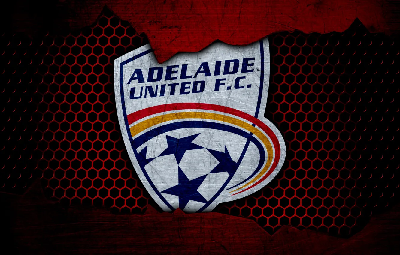 Photo wallpaper wallpaper, sport, logo, football, Adelaide United