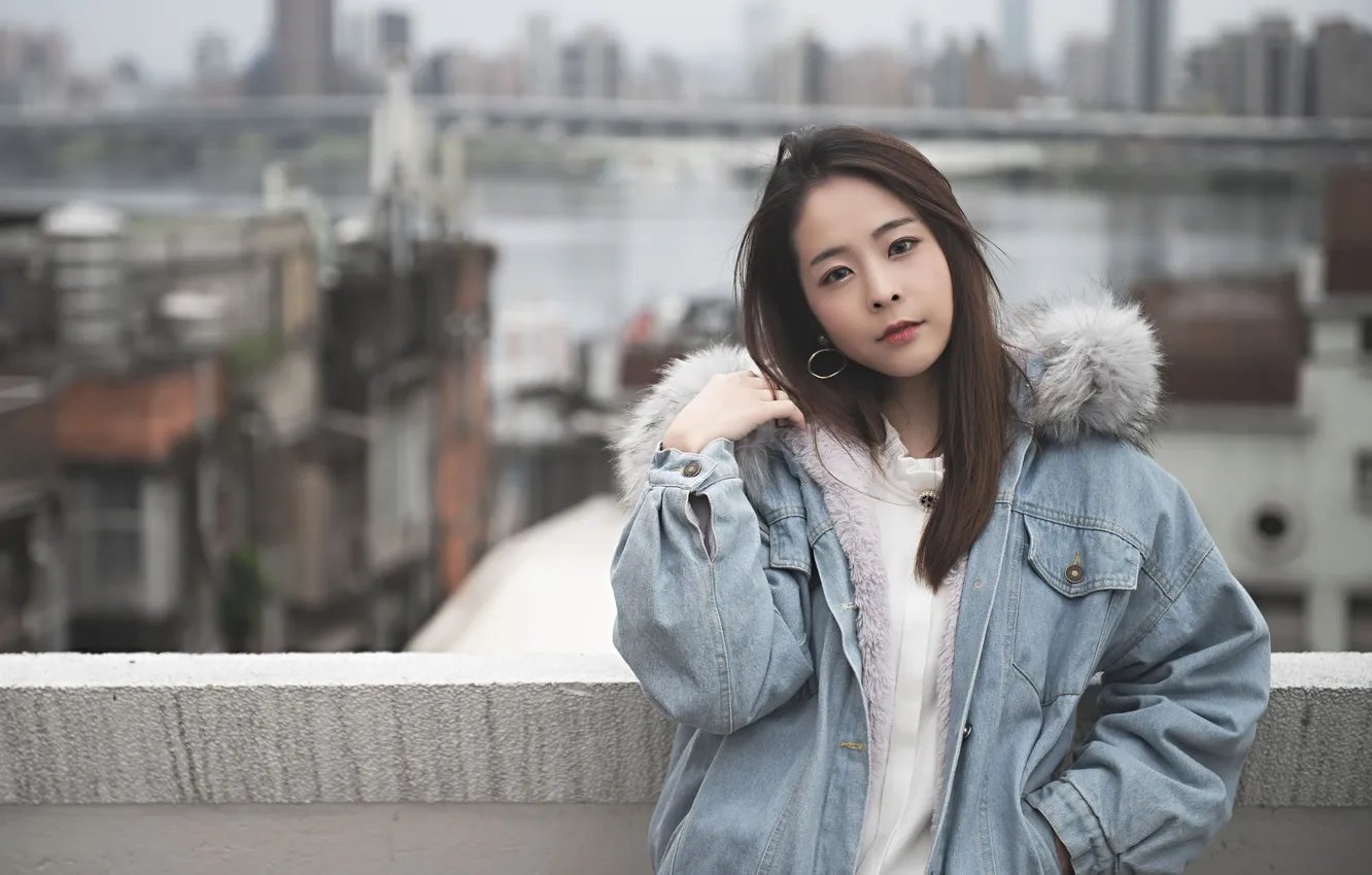 Photo wallpaper China, girl, sexy, girls, woman, model, asian, cute