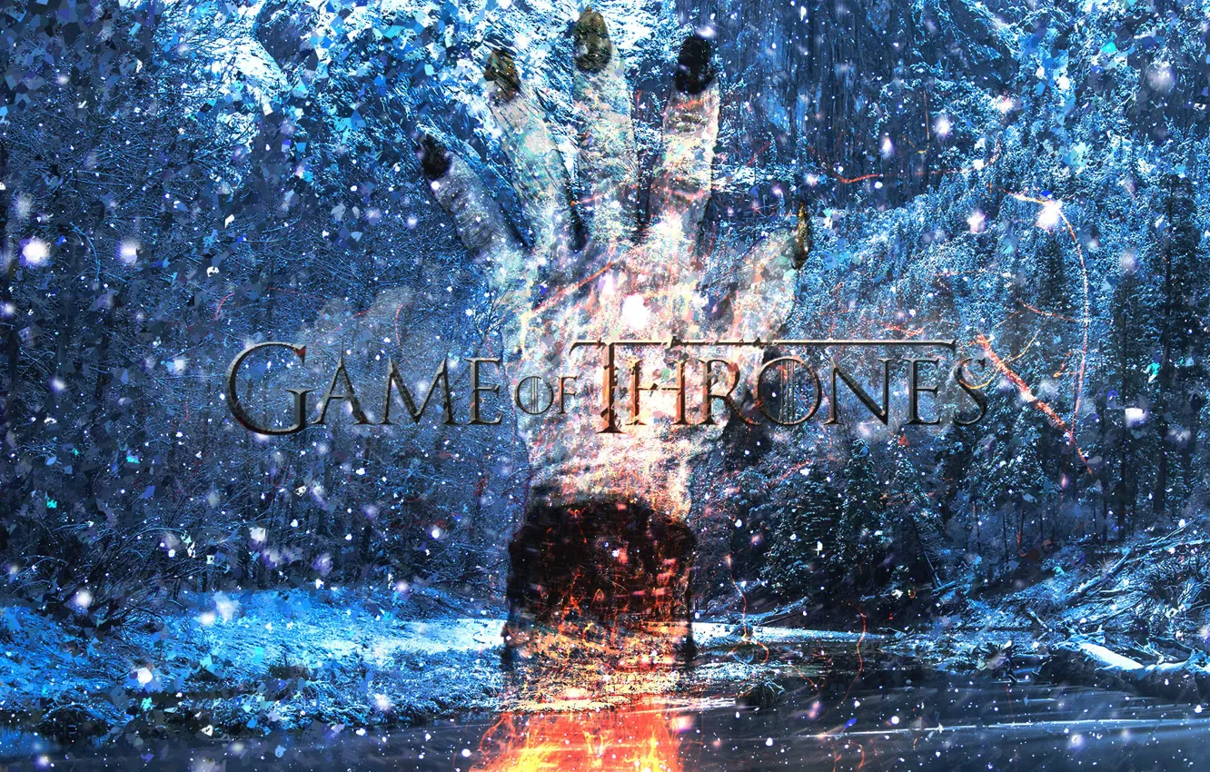 Photo wallpaper winter, A Song of Ice and Fire, Game of Thrones, THRONES, GAME