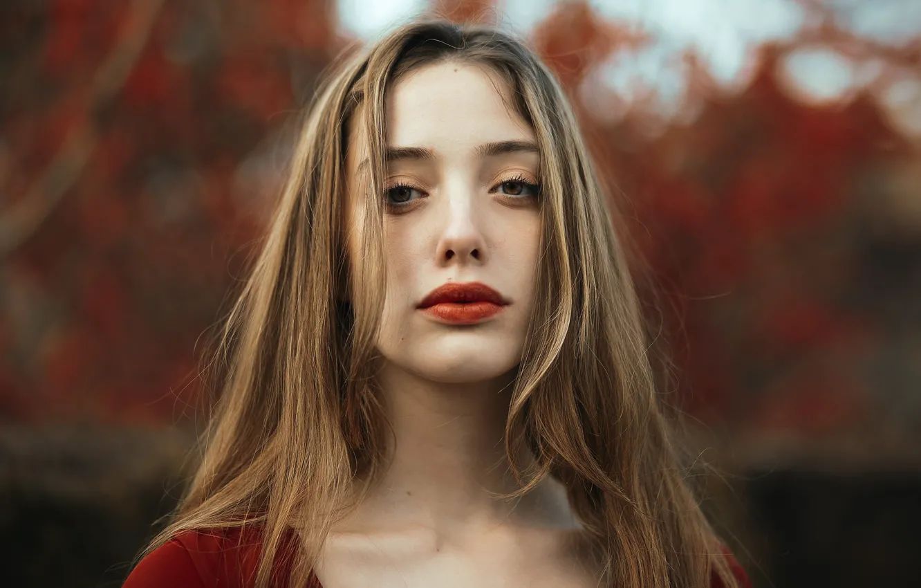 Photo wallpaper girl, portrait, Helena