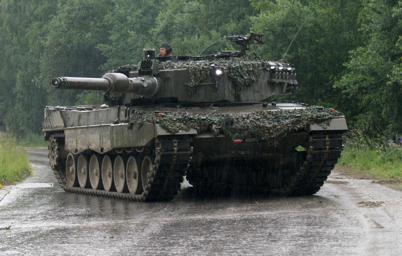 Photo wallpaper Tank, Leopard 2A4, Leopard 2, Leopard 2, Armor