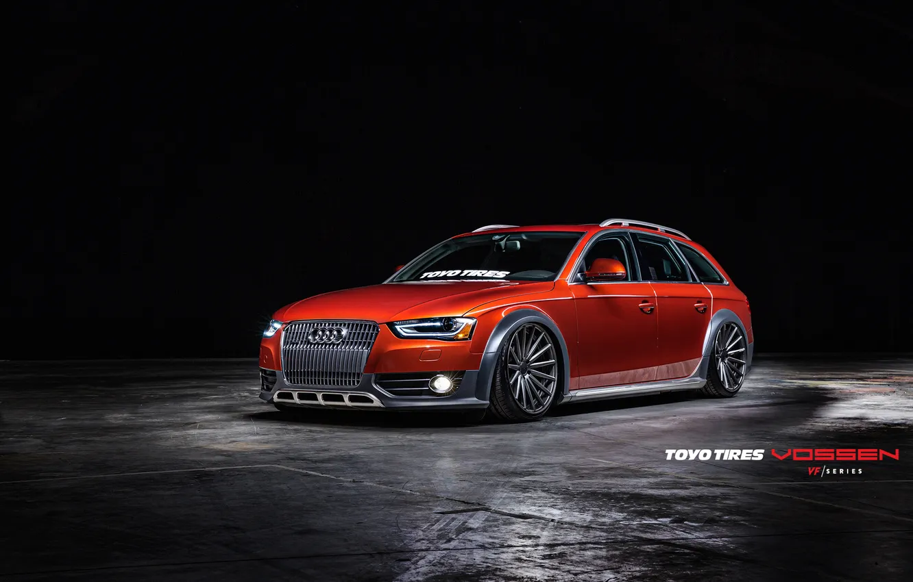 Photo wallpaper machine, auto, Audi, before, auto, Vossen, Wheels